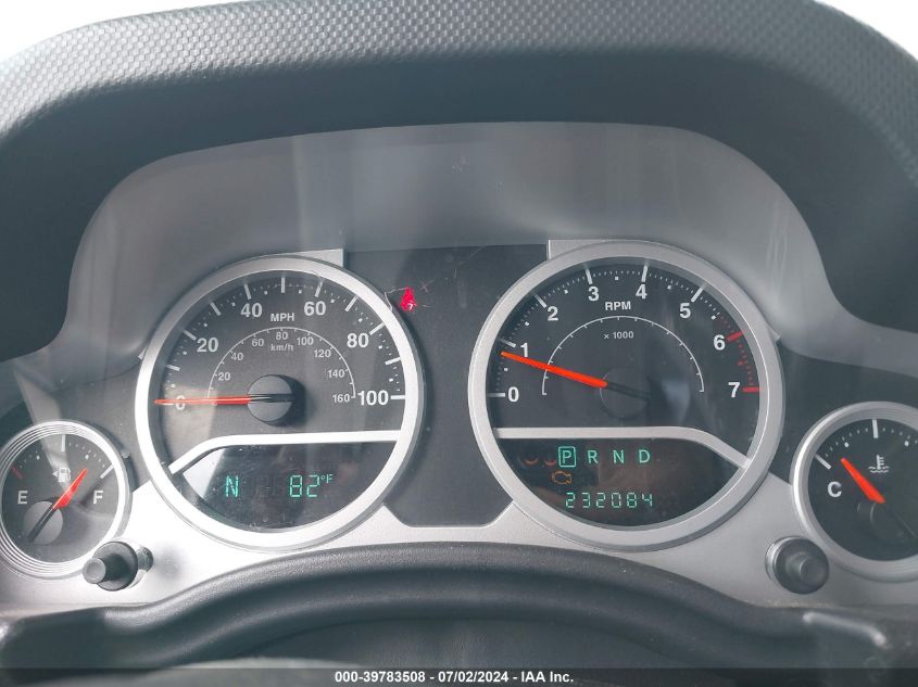 2010 Jeep Wrangler Unlimited Sport VIN: 1J4BA3H14AL191842 Lot: 39783508