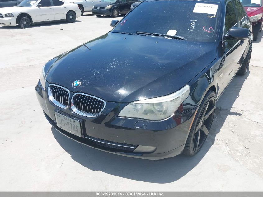 2008 BMW 528Xi VIN: WBANV13568CZ51525 Lot: 39783514