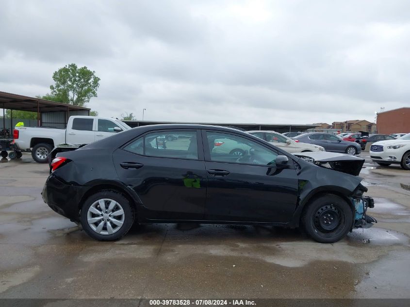 2016 Toyota Corolla Le VIN: 2T1BURHE2GC559454 Lot: 39783528