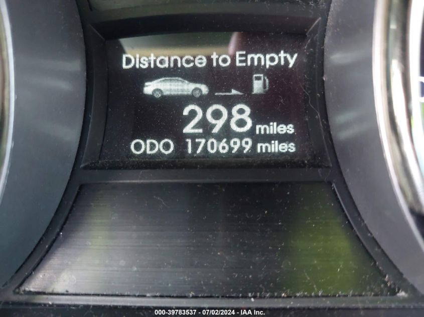 2013 Hyundai Sonata Gls VIN: 5NPEB4AC8DH627456 Lot: 39783537