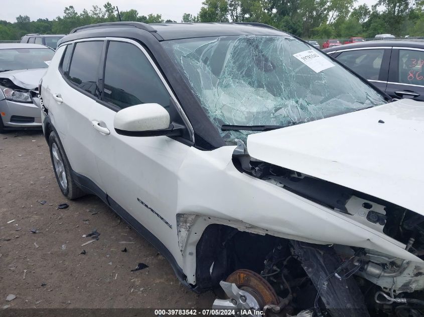 2018 Jeep Compass Latitude Fwd VIN: 3C4NJCBB9JT488601 Lot: 39783542