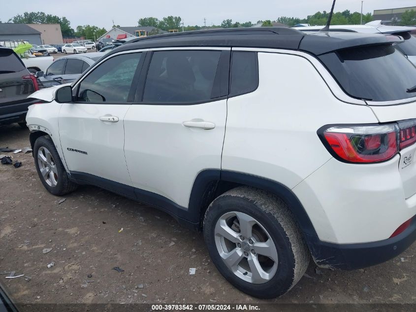 2018 Jeep Compass Latitude Fwd VIN: 3C4NJCBB9JT488601 Lot: 39783542