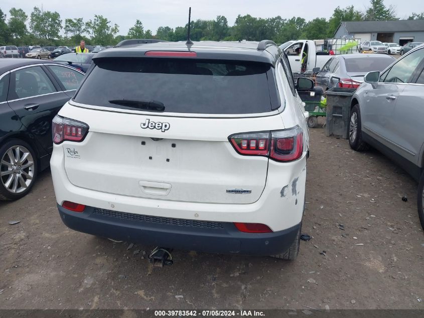 2018 Jeep Compass Latitude Fwd VIN: 3C4NJCBB9JT488601 Lot: 39783542