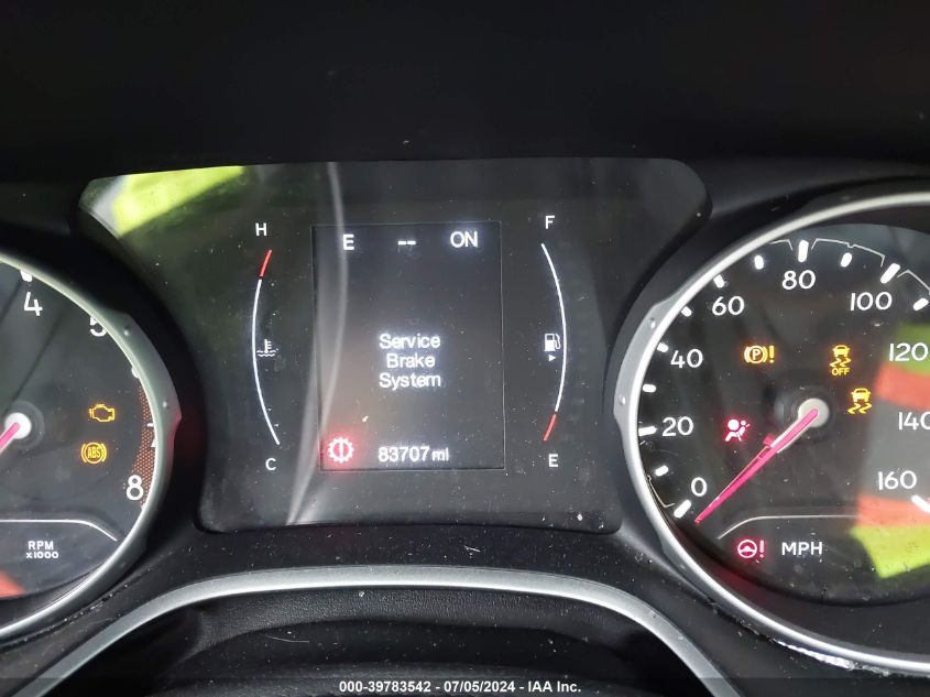 2018 Jeep Compass Latitude Fwd VIN: 3C4NJCBB9JT488601 Lot: 39783542