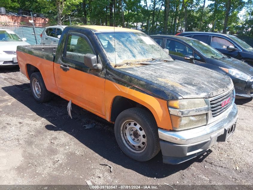 1GTCSBD90A8141326 | 2010 GMC CANYON