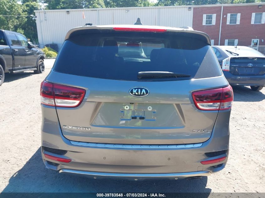 2017 Kia Sorento 3.3L Sx VIN: 5XYPKDA57HG242672 Lot: 39783548