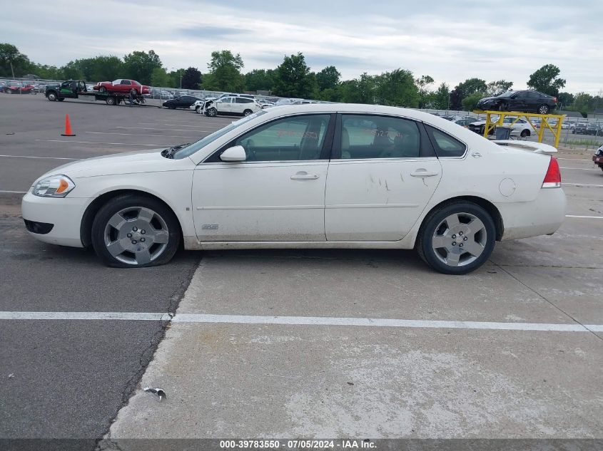 2008 Chevrolet Impala Ss VIN: 2G1WD58C489189594 Lot: 39783550