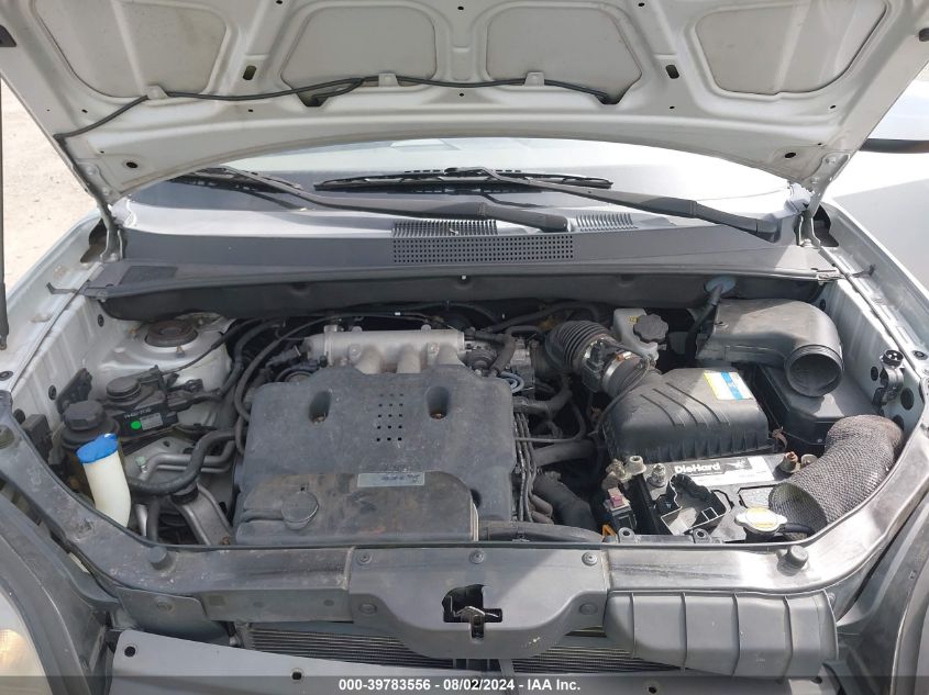 2008 Hyundai Tucson Limited V6/Se VIN: KM8JN72DX8U867534 Lot: 39783556