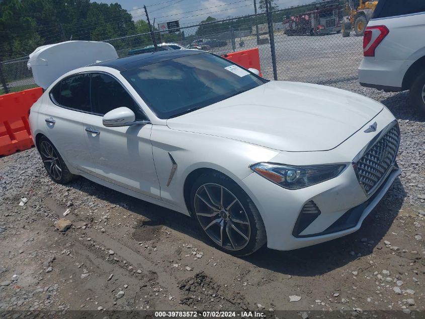 KMTG74LE7MU070376 2021 Genesis G70 3.3T Rwd