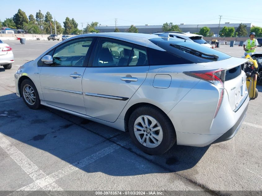 2016 Toyota Prius Two VIN: JTDKBRFU8G3014187 Lot: 39783574