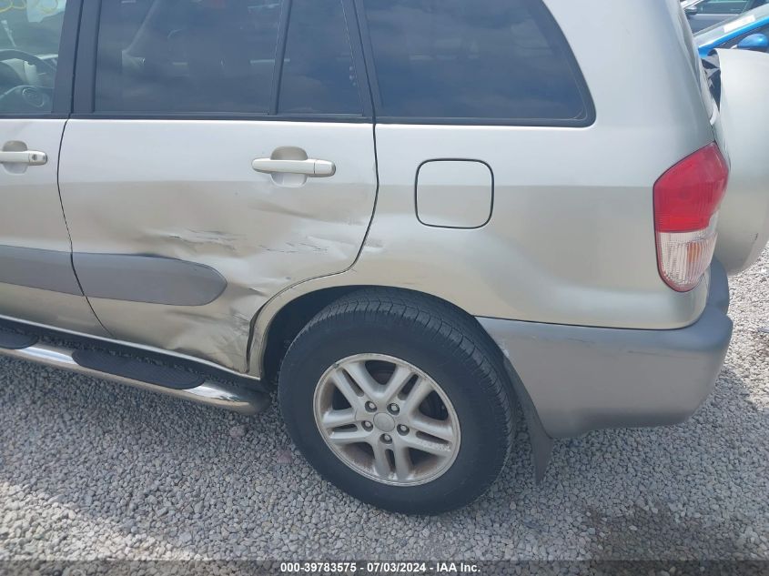 2001 Toyota Rav4 VIN: JTEGH20V210033979 Lot: 39783575