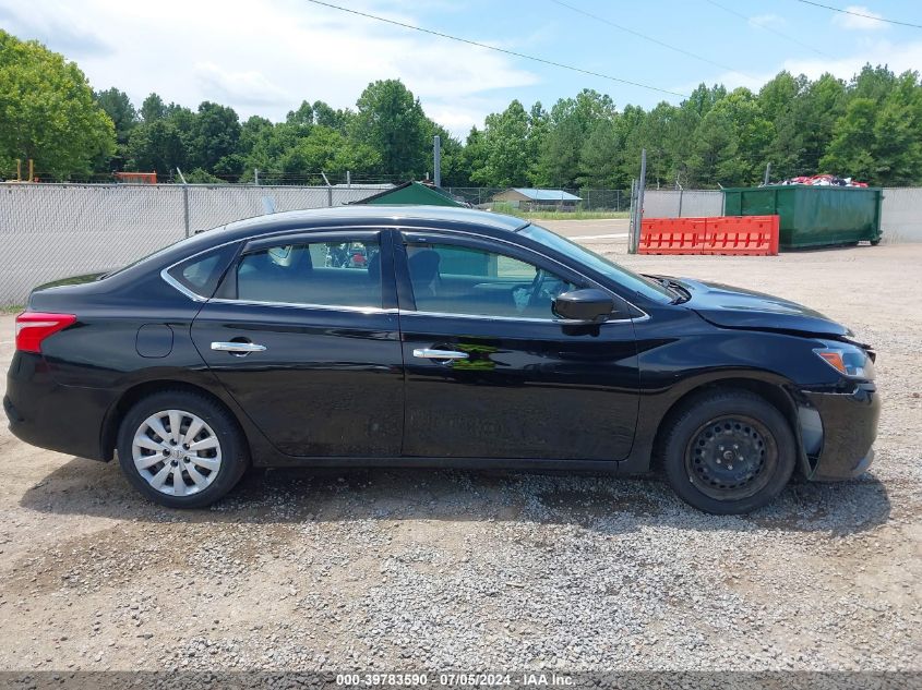 2019 Nissan Sentra S VIN: 3N1AB7APXKY306511 Lot: 39783590