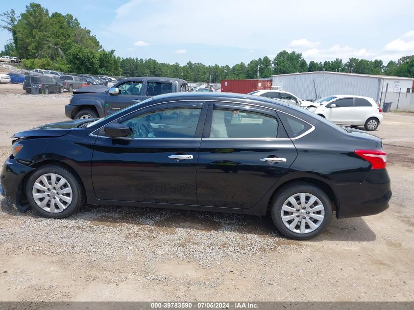 2019 Nissan Sentra S VIN: 3N1AB7APXKY306511 Lot: 39783590