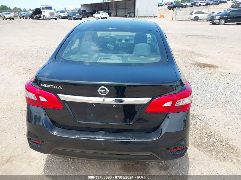 2019 Nissan Sentra S VIN: 3N1AB7APXKY306511 Lot: 39783590