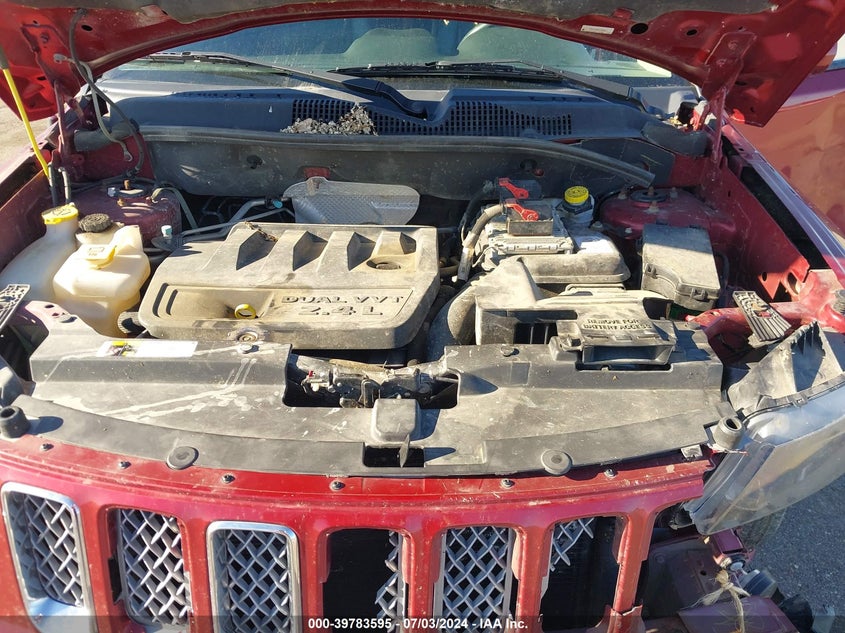 2014 Jeep Compass Latitude VIN: 1C4NJDEB8ED734308 Lot: 39783595