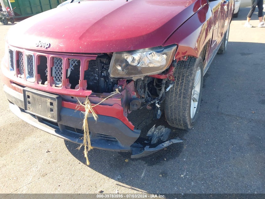 2014 Jeep Compass Latitude VIN: 1C4NJDEB8ED734308 Lot: 39783595