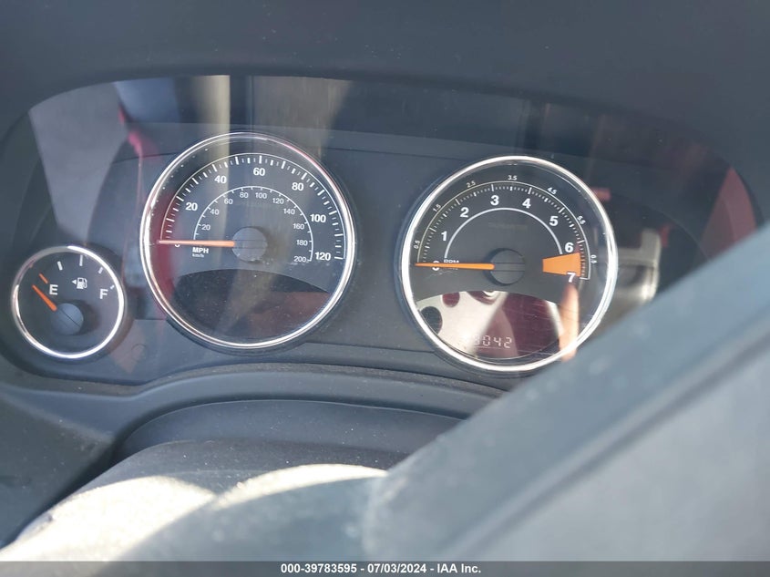 2014 Jeep Compass Latitude VIN: 1C4NJDEB8ED734308 Lot: 39783595