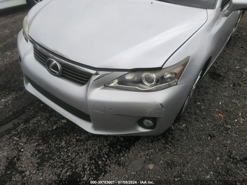 2011 Lexus Ct 200H Premium VIN: JTHKD5BH4B2033781 Lot: 39783607