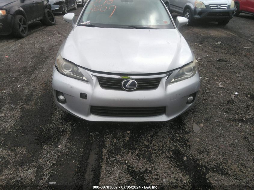 2011 Lexus Ct 200H Premium VIN: JTHKD5BH4B2033781 Lot: 39783607