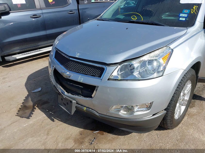 2011 Chevrolet Traverse Lt VIN: 1GNKRJED1BJ346854 Lot: 39783614