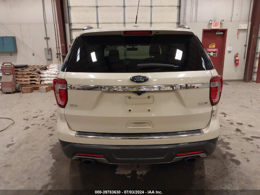 2018 Ford Explorer Xlt VIN: 1FM5K8DH4JGC05999 Lot: 39783630