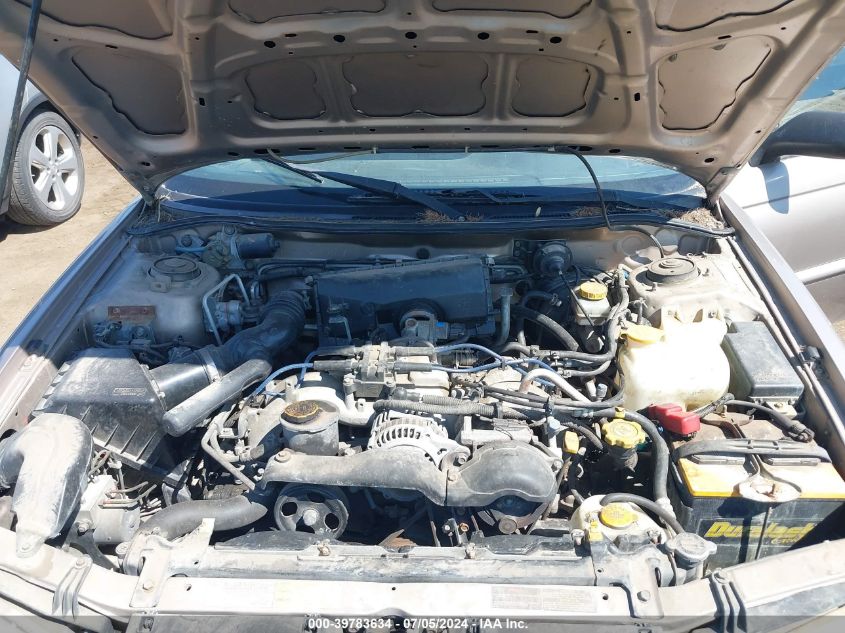 1999 Subaru Legacy 30Th Ann. L/L VIN: 4S3BK4359X6303139 Lot: 39783634