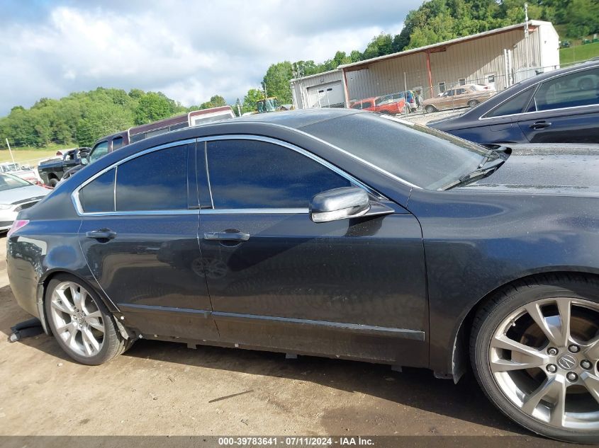 2013 Acura Tl 3.7 VIN: 19UUA9F73DA002270 Lot: 39783641