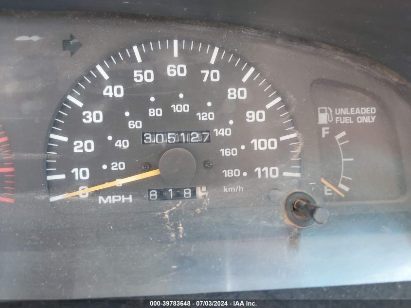 1997 Toyota 4Runner Sr5 V6 VIN: JT3HN86R3V0102848 Lot: 39783648