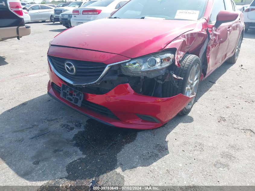 2014 Mazda Mazda6 I Touring VIN: JM1GJ1V66E1123026 Lot: 39783649