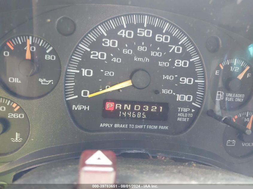 2001 Chevrolet Express G3500 VIN: 1GAHG39R311176188 Lot: 39783651