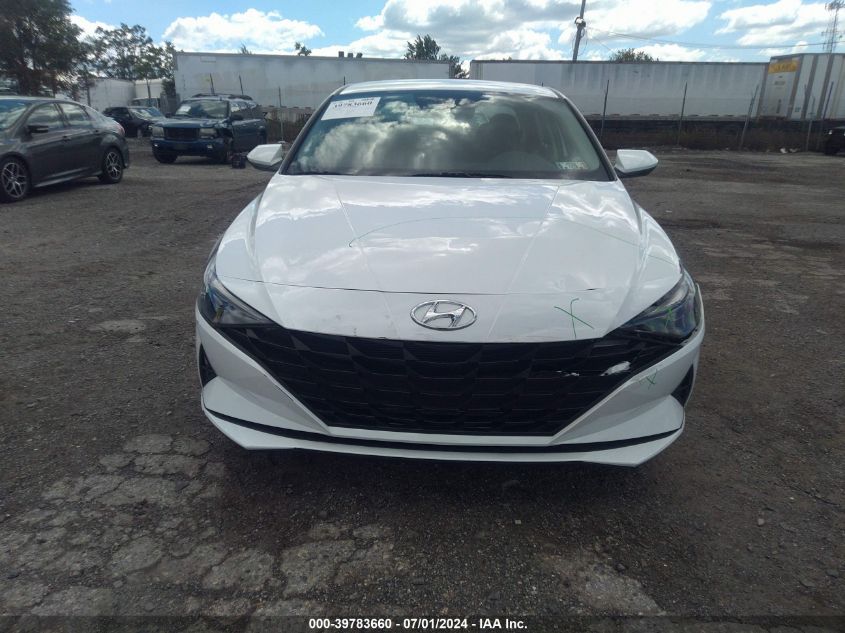 5NPLL4AG6NH075321 2022 Hyundai Elantra Se