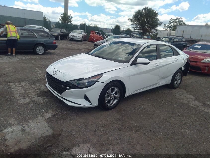 5NPLL4AG6NH075321 2022 Hyundai Elantra Se