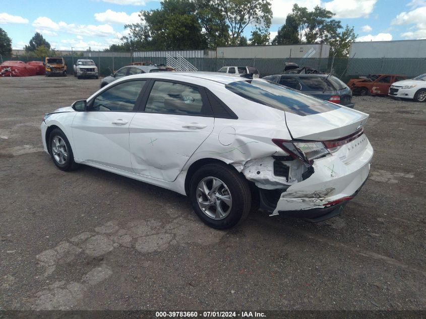 5NPLL4AG6NH075321 2022 Hyundai Elantra Se