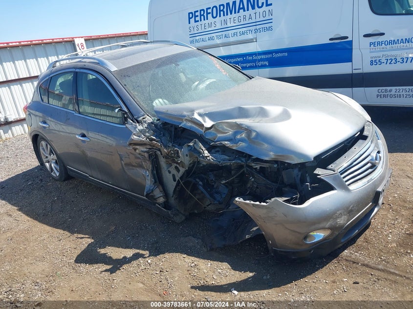 2012 Infiniti Ex35 Journey VIN: JN1AJ0HR9CM452906 Lot: 39783661