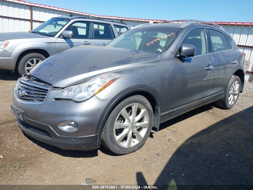 2012 Infiniti Ex35 Journey VIN: JN1AJ0HR9CM452906 Lot: 39783661