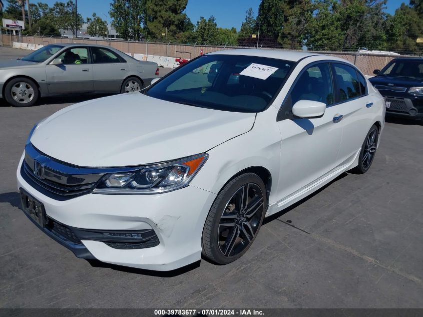 1HGCR2F52HA124067 2017 HONDA ACCORD - Image 2