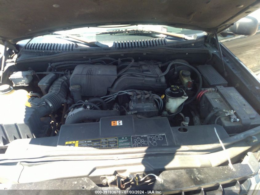 2002 Ford Explorer Xls VIN: 1FMZU72E42UC91476 Lot: 39783678