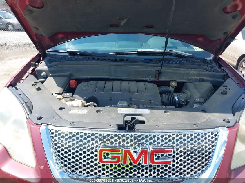 2011 GMC Acadia Denali VIN: 1GKKRTED6BJ285039 Lot: 39783691