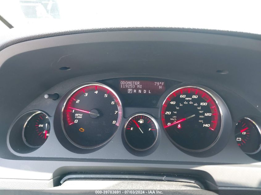 2011 GMC Acadia Denali VIN: 1GKKRTED6BJ285039 Lot: 39783691