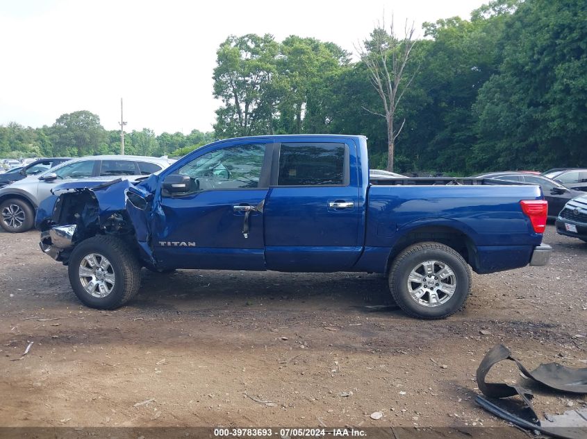 2017 Nissan Titan Sv VIN: 1N6AA1EJ8HN512383 Lot: 39783693