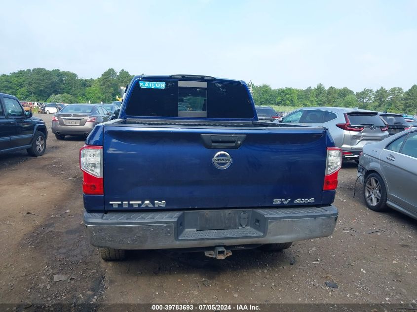 2017 Nissan Titan Sv VIN: 1N6AA1EJ8HN512383 Lot: 39783693