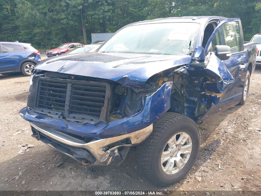 2017 Nissan Titan Sv VIN: 1N6AA1EJ8HN512383 Lot: 39783693