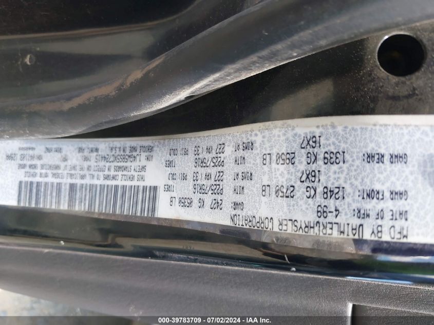 1999 Jeep Grand Cherokee Laredo VIN: 1J4GW58S5XC724415 Lot: 39783709