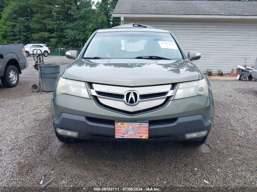 2007 Acura Mdx Technology Package VIN: 2HNYD28377H548224 Lot: 39783711
