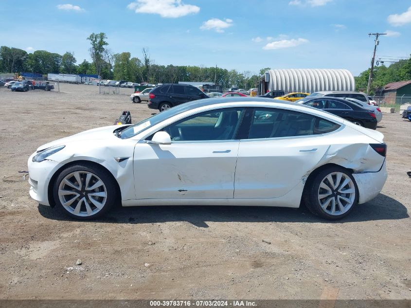 2020 Tesla Model 3 Long Range Dual Motor All-Wheel Drive VIN: 5YJ3E1EB3LF621009 Lot: 39783716