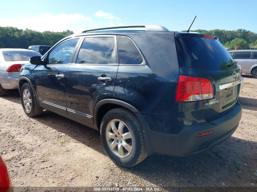 2012 Kia Sorento Lx VIN: 5XYKT3A64CG260677 Lot: 39783719