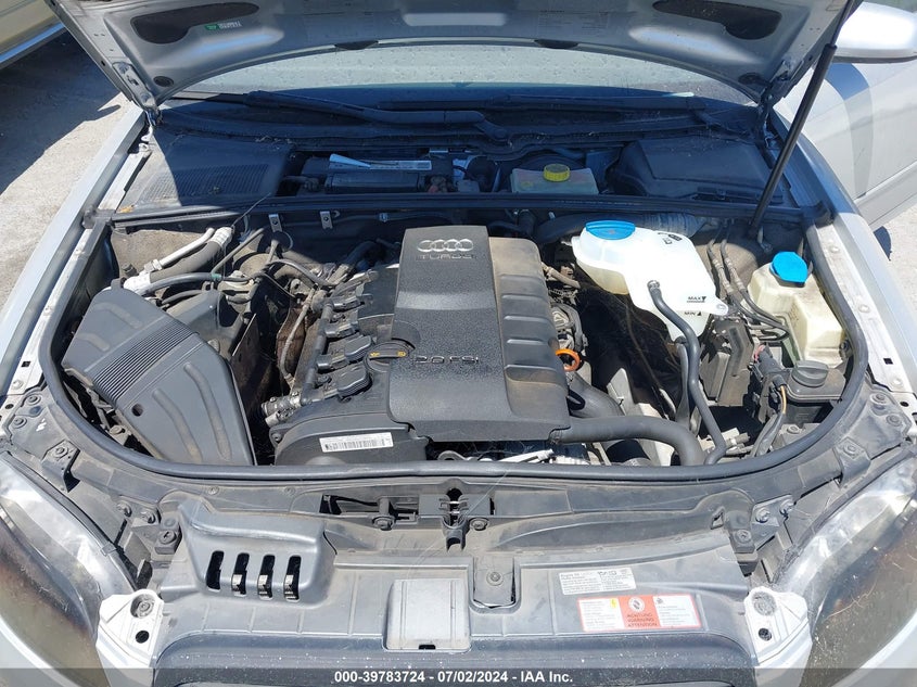 2007 Audi A4 2/Turbo VIN: WAUAF78EX7A185994 Lot: 39783724