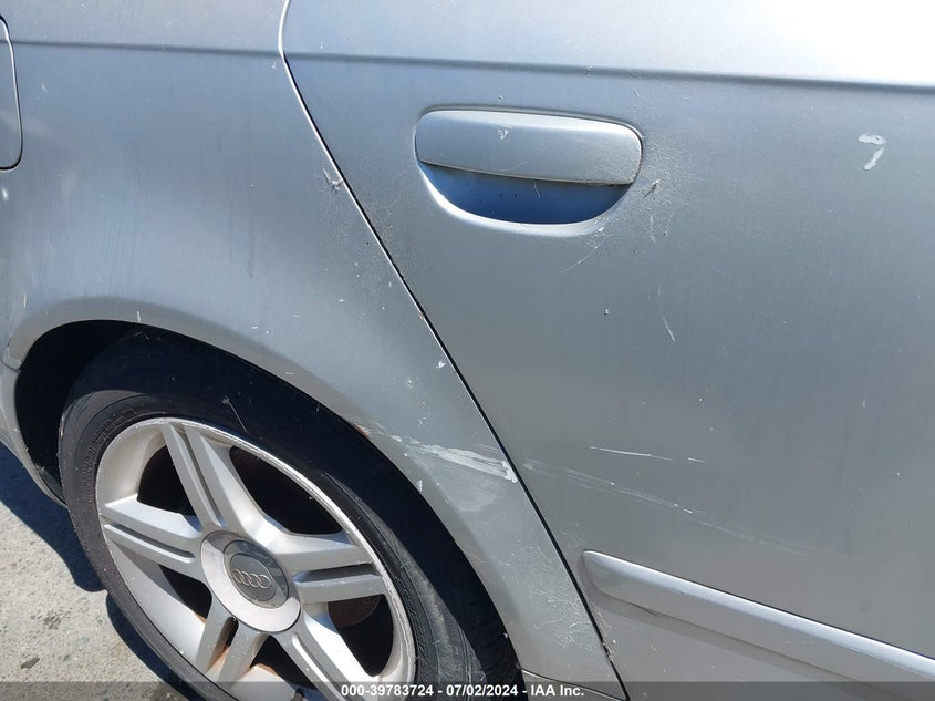 2007 Audi A4 2/Turbo VIN: WAUAF78EX7A185994 Lot: 39783724