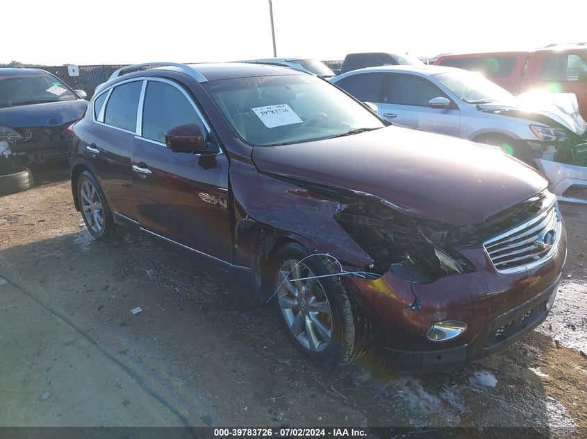 2012 Infiniti Ex35 Journey VIN: JN1AJ0HP4CM401117 Lot: 39783726