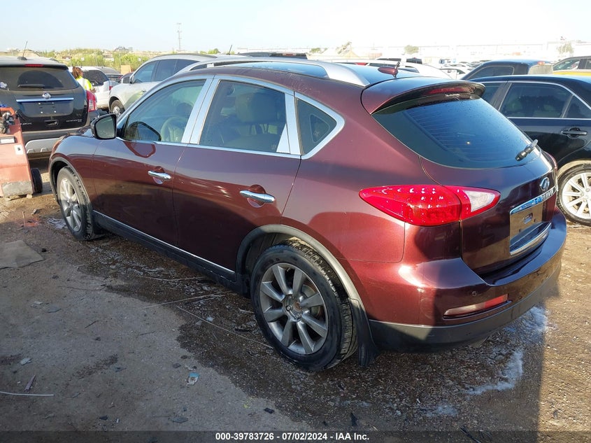 2012 Infiniti Ex35 Journey VIN: JN1AJ0HP4CM401117 Lot: 39783726